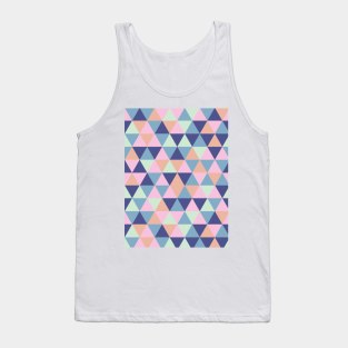 Retro Triangle Pattern Tank Top